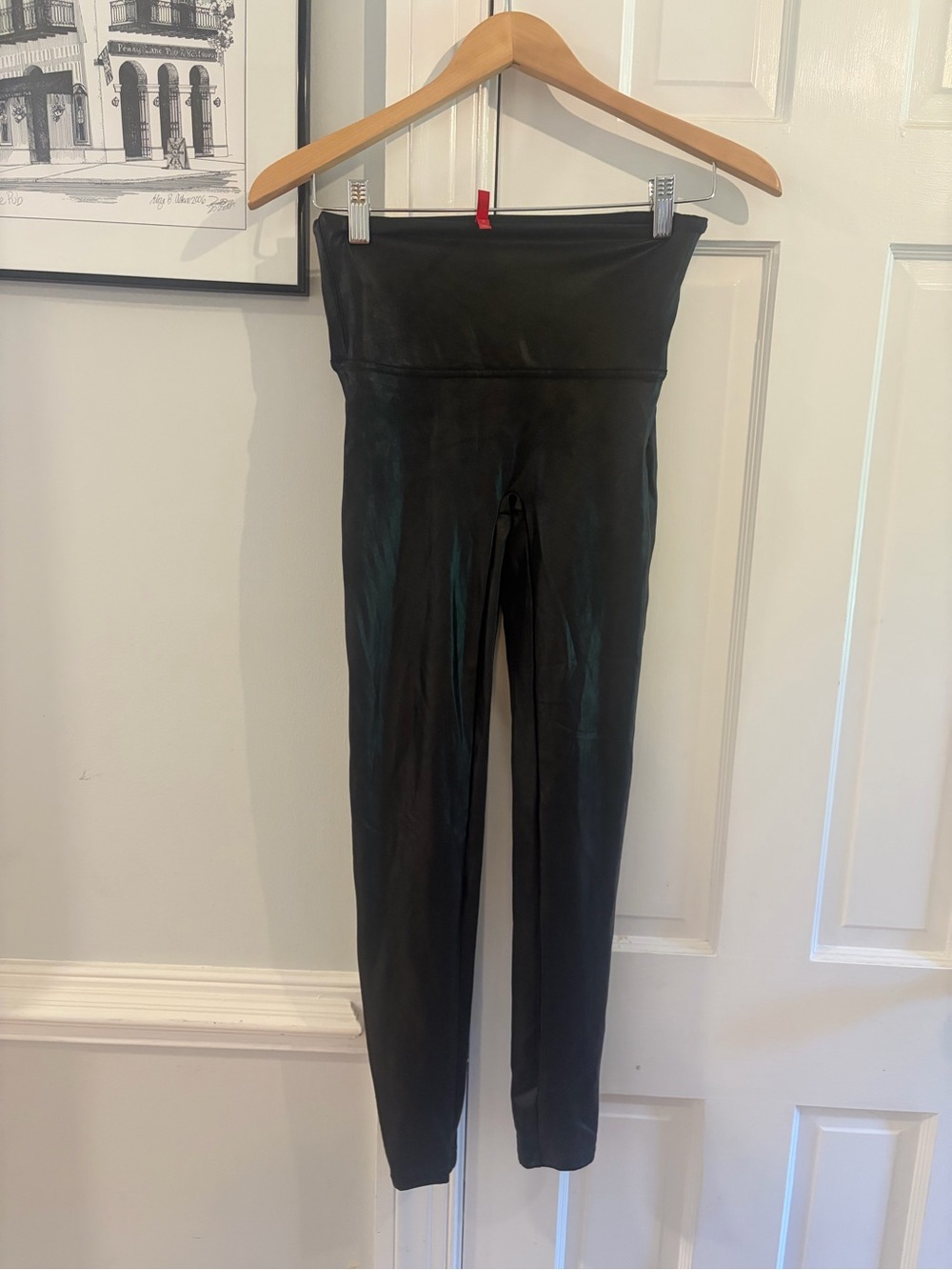 SPANX Black High-Waist Leggings